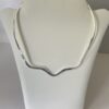 Silver Wave Neck Wire