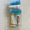 Clear/Streamers Vanity Tray with Products