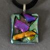 Multicolored Pendant with Matt Finish