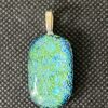 Green Layered Dichroic Pendant - Image 2