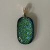 Green Layered Dichroic Pendant - Image 3