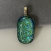 Green Layered Dichroic Pendant