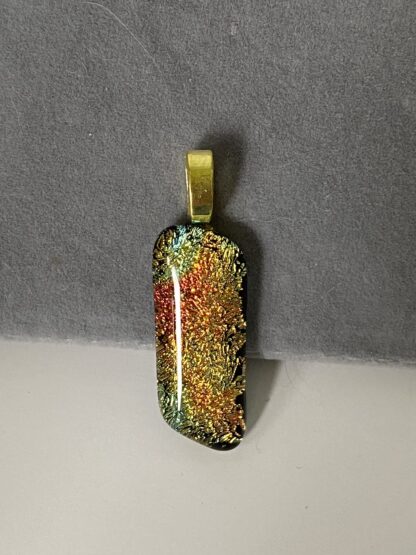 Dichroic Gold Pendant