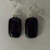 Deep Purple Dichroic Earrings