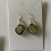 Dichroic Diamond Shaped Earrings