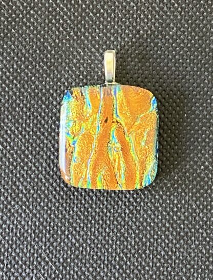 Copper Dichroic Pendant - Image 3