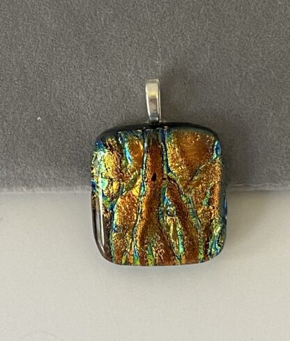 Copper Dichroic Pendant - Image 2