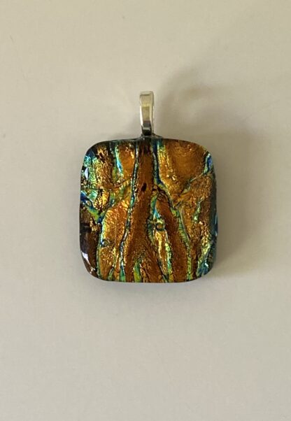 Copper Dichroic Pendant